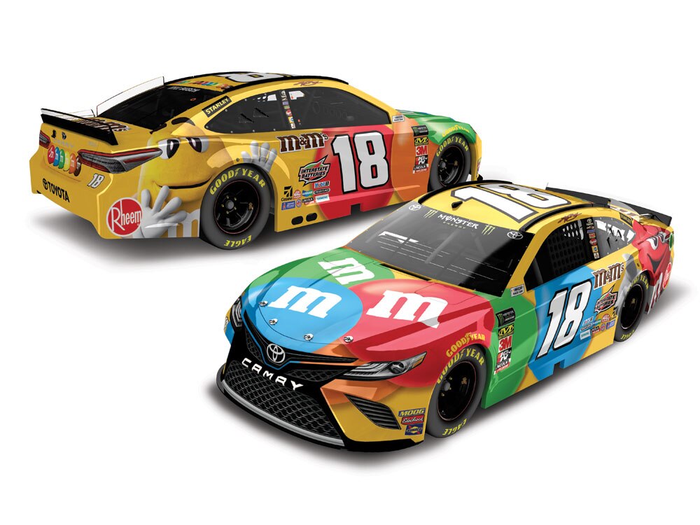KYLE BUSCH 2019 M&M'S 124 ELITE DIECAST