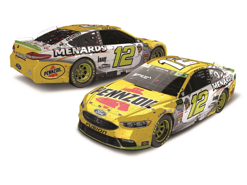 ryan blaney roval win diecast
