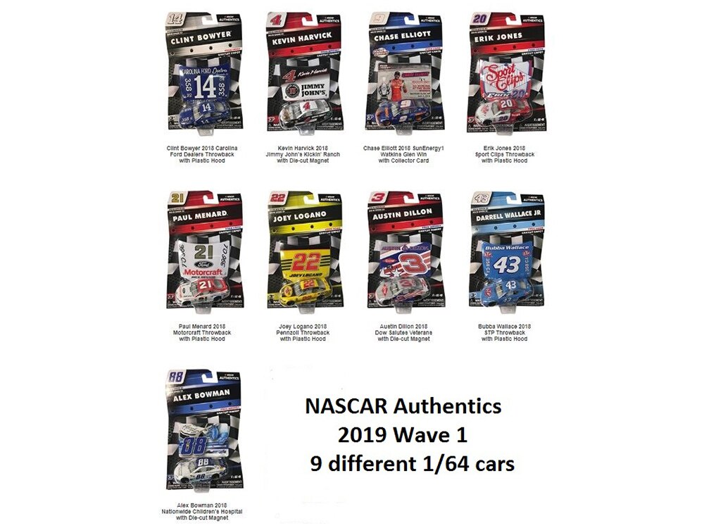 nascar diecast 2019 wave 4
