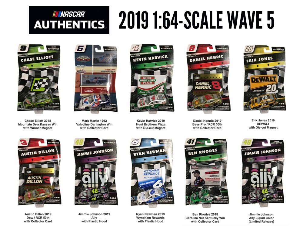 nascar authentics 2019 wave 6