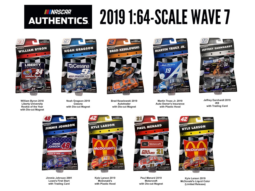 nascar authentics wave 12 2018