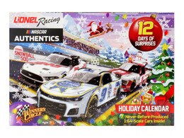NASCAR AUTHENTICS 2023 1:64 12 DAYS OF DIECAST CALENDAR