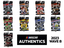 NASCAR AUTHENTICS 2023 WAVE 8 1:64 10 PACK