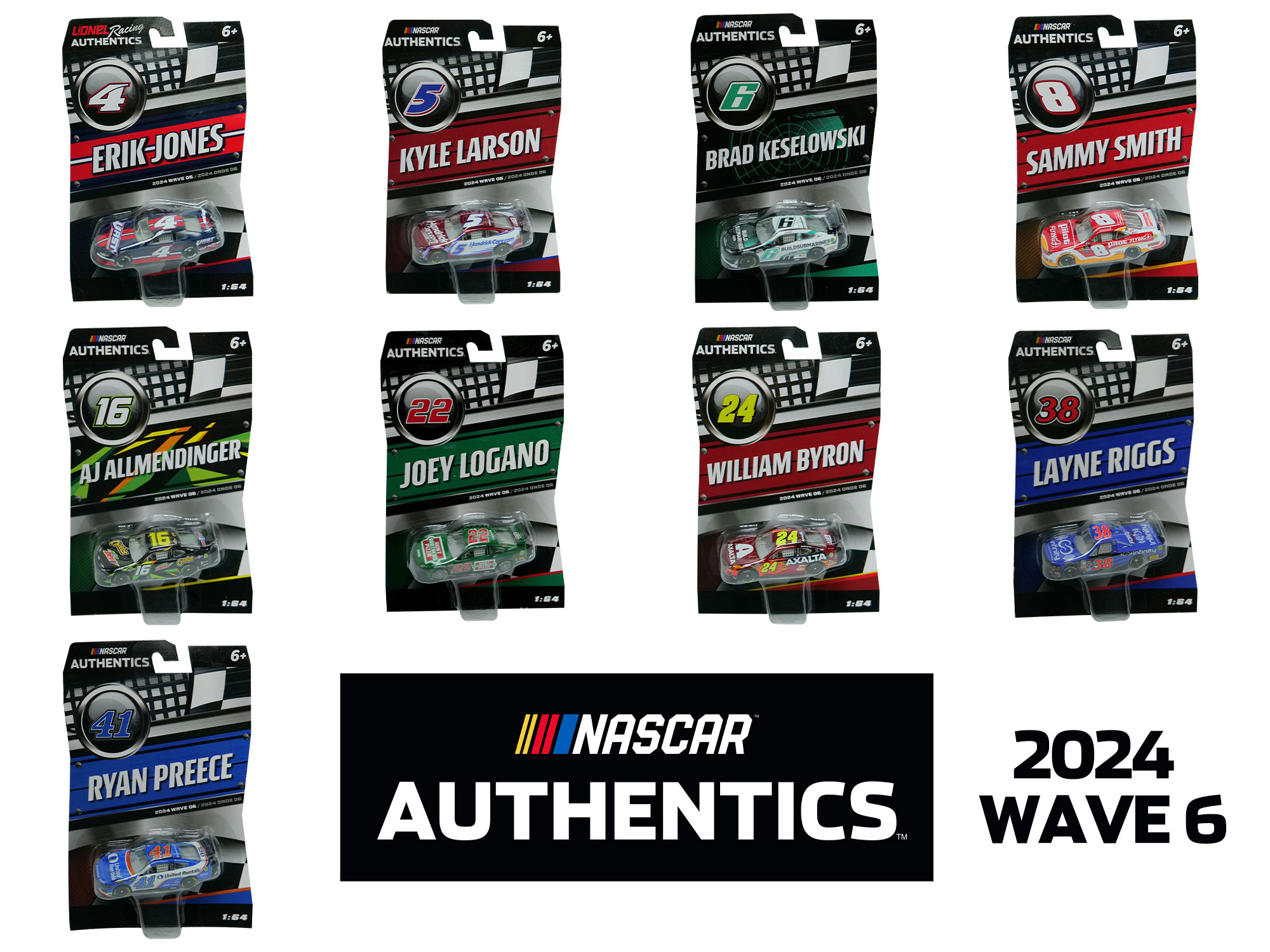 Harrison Burton #21 NASCAR Authentics 2022 Wave 4 1:64