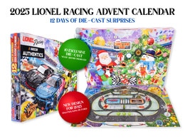 LIONEL RACING 2025 12 DAYS OF DIECAST ADVENT CALENDAR