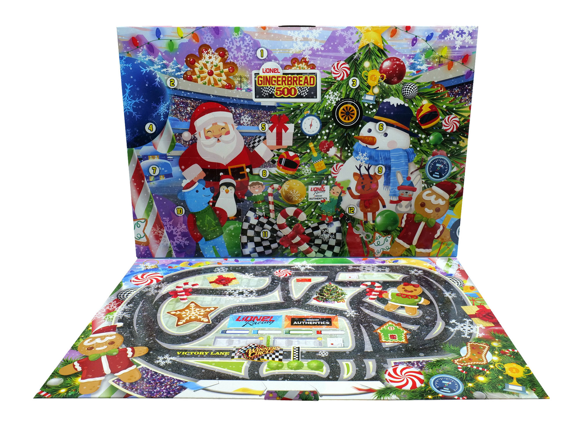 LIONEL RACING 2025 12 DAYS OF DIECAST ADVENT CALENDAR