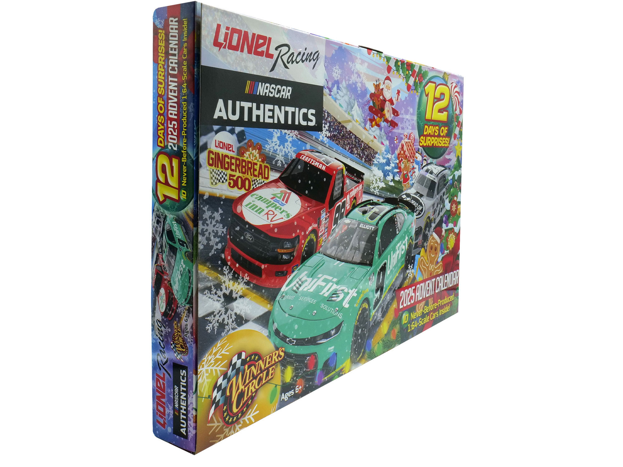 LIONEL RACING 2025 12 DAYS OF DIECAST ADVENT CALENDAR