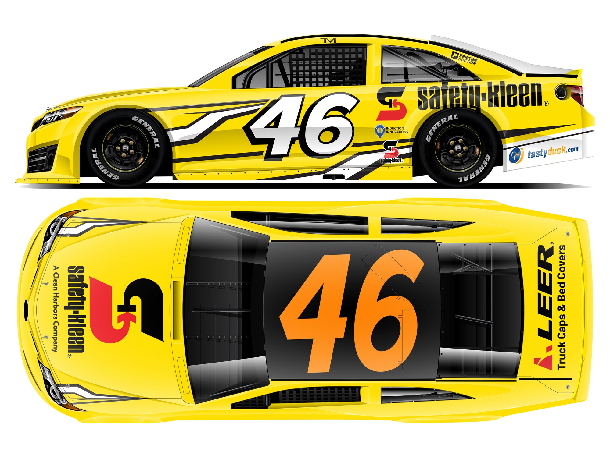 THAD MOFFITT 2025 SAFETY-KLEEN 1:24 AUTOGRAPH ARC DIECAST