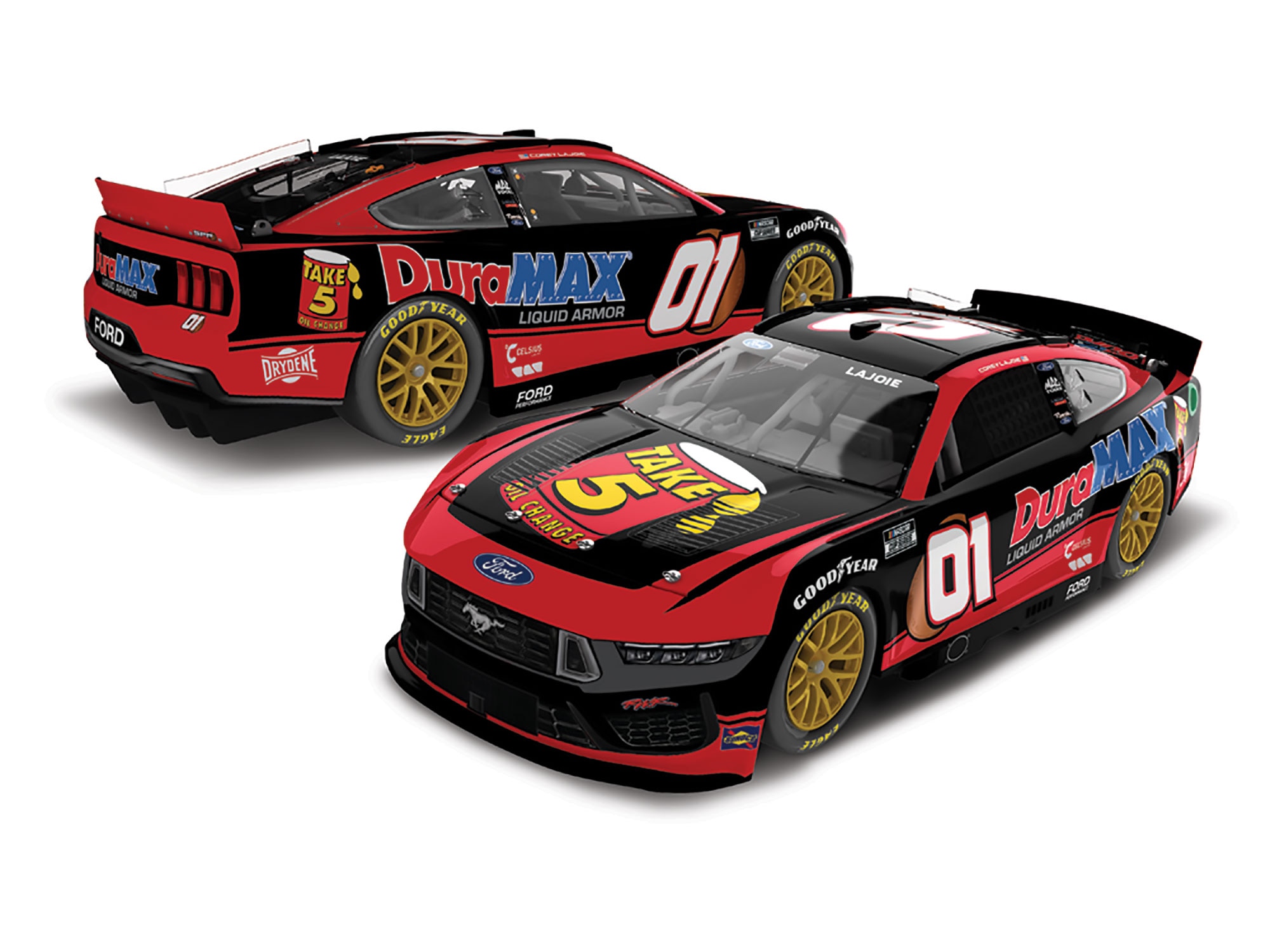 COREY LAJOIE 2025 TAKE 5 OIL CHANGE / DURAMAX 1:24 ELITE DIECAST