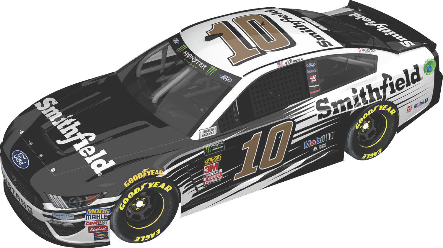aric almirola diecast cars