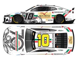 TY DILLON 2025 ROMA 70TH ANNIVERSARY/SEA BEST 1:24 COLOR CHROME ARC DIECAST