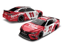 DENNY HAMLIN 2021 SPORT CLIPS DARLINGTON THROWBACK 1:64 ARC DIECAST