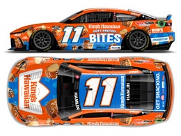 DENNY HAMILN 2025 KING'S HAWAIIAN SOFT PRETZEL BITES 1:24 LIQUID COLOR ELITE DIECAST