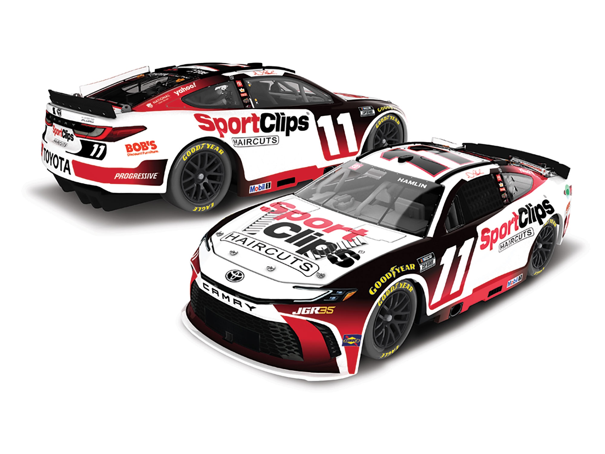DENNY HAMLIN 2026 SPORTS CLIPS 1:64 ARC DIECAST