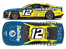 RYAN BLANEY 2023 MENARDS DUTCH BOY THROWBACK 1:24 COLOR CHROME ELITE DIECAST