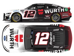 RYAN BLANEY 2023 WURTH 1:24 COLOR CHROME ELITE DIECAST