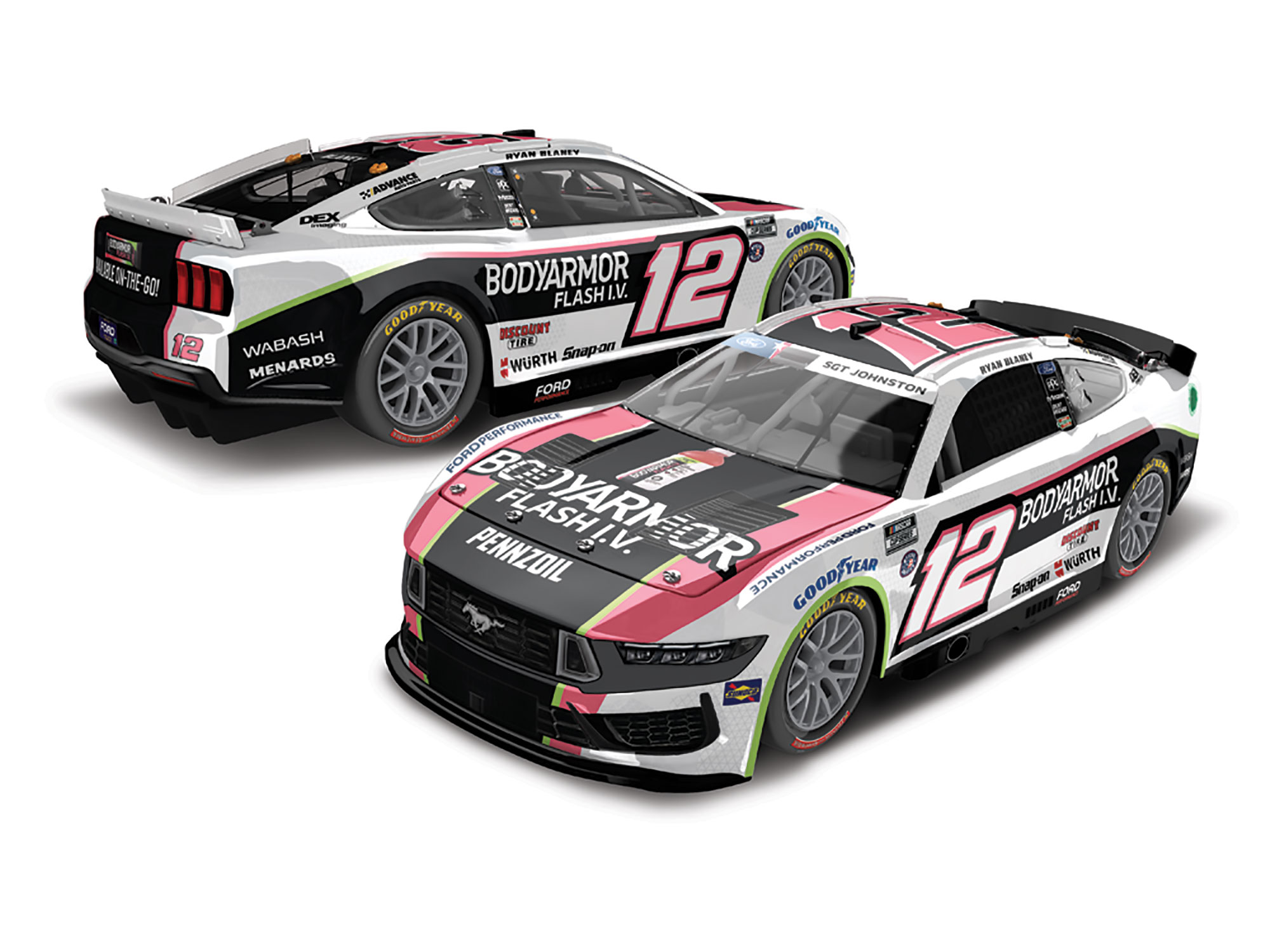 RYAN BLANEY 2024 BODYARMOR FLASH IV 1:24 ARC DIECAST
