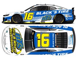 AJ ALLMENDINGER 2025 BLACK'S TIRE 1:24 ELITE DIECAST