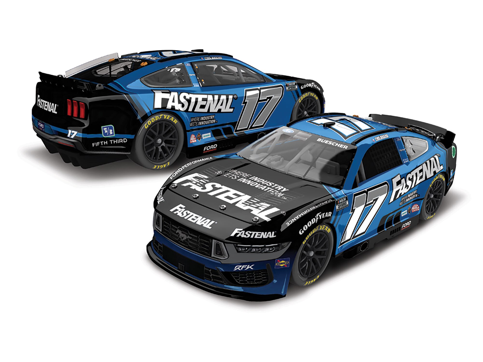CHRIS BUESCHER 2024 FASTENAL 164 ARC DIECAST