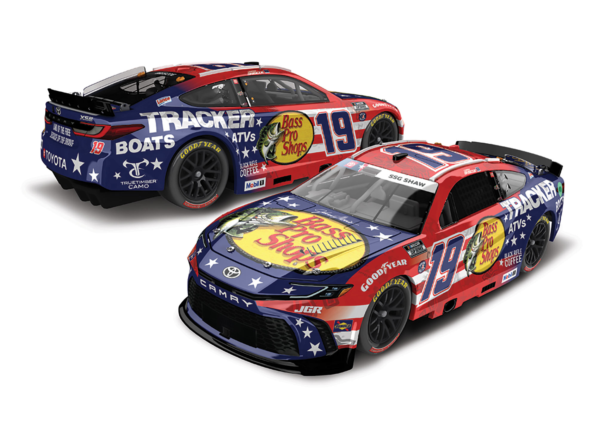 CHASE BRISCOE 2025 BASS PRO SHOPS SALUTES 1:64 ARC DIECAST