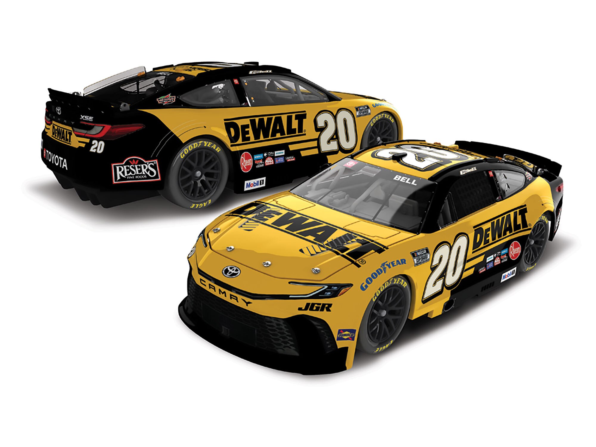 CHRISTOPHER BELL 2025 DEWALT 1:24 ARC DIECAST