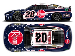CHRISTOPHER BELL 2025 RHEEM SALUTES 1:24 ARC DIECAST