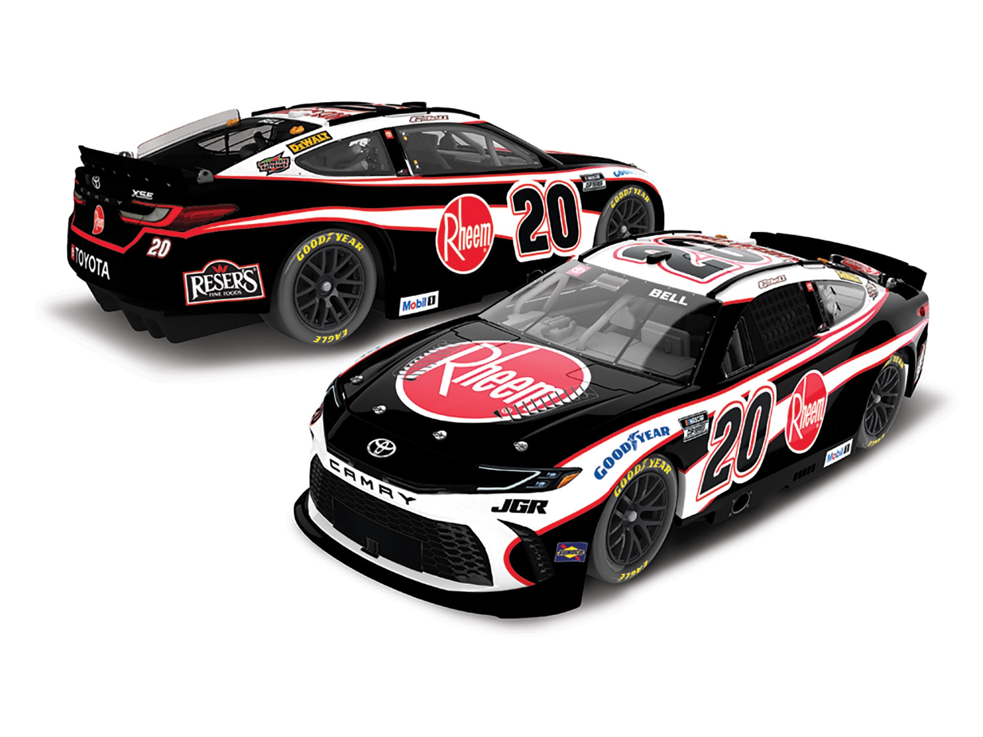 CHRISTOPHER BELL 2025 RHEEM 1:64 ARC DIECAST