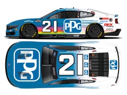 JOSH BERRY 2025 PPG 1:24 COLOR CHROME ARC DIECAST