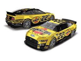 JOEY LOGANO 2023 PENNZOIL 1:24 COLOR CHROME ARC DIECAST