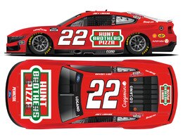 JOEY LOGANO 2025 HUNT BROTHERS PIZZA RED 1:24 ELITE DIECAST