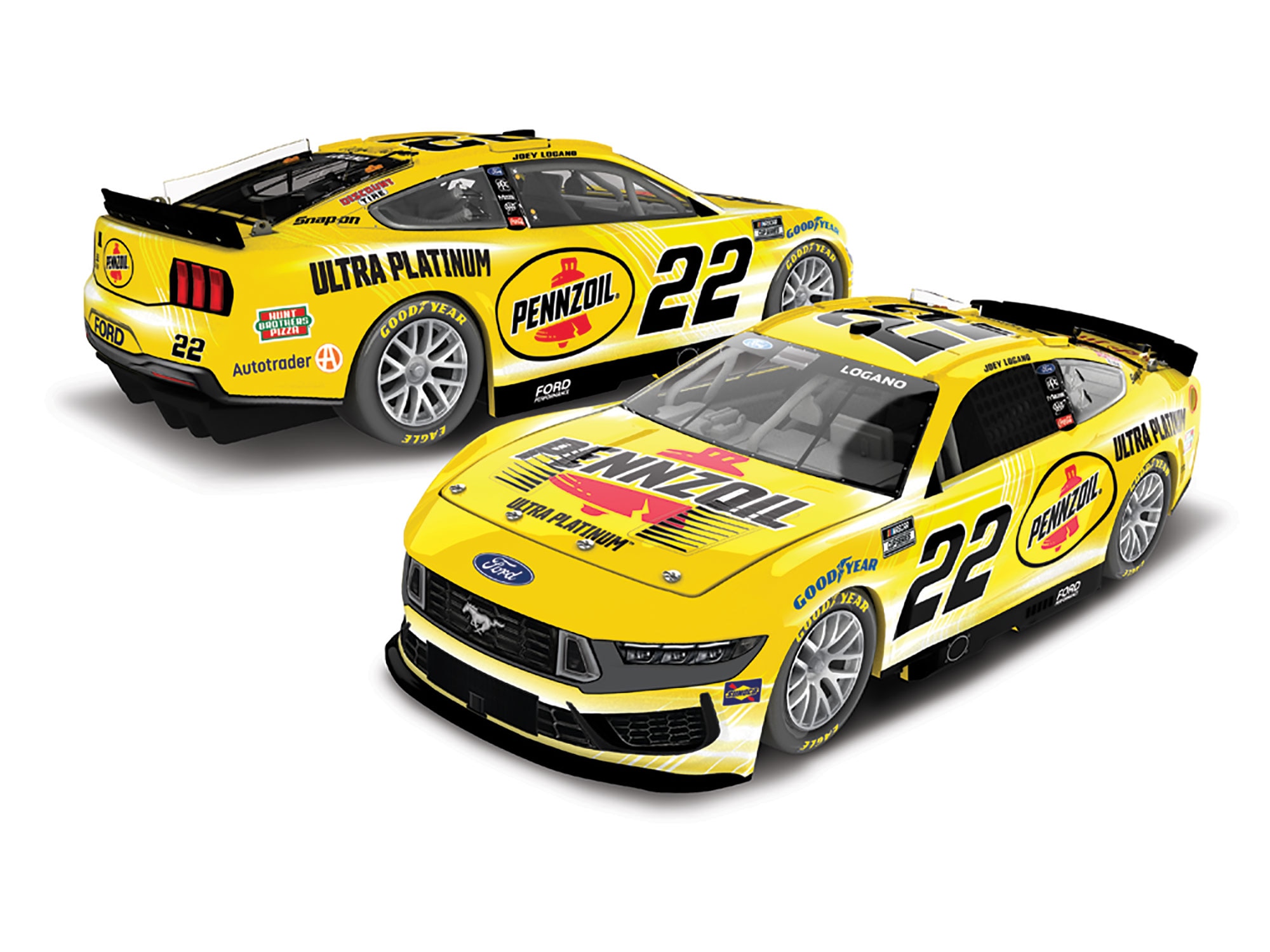 JOEY LOGANO 2025 PENNZOIL 1:24 ARC DIECAST