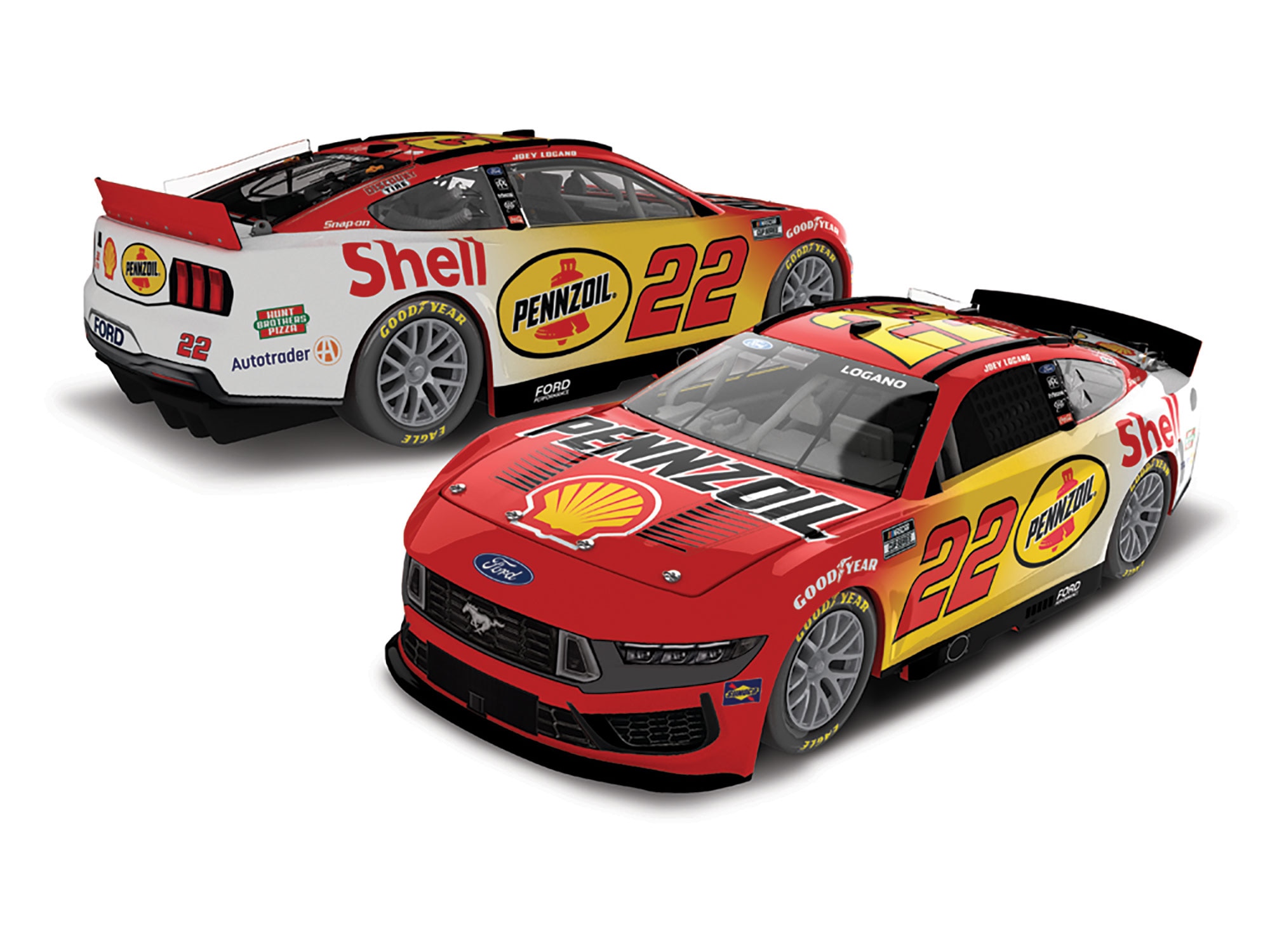 JOEY LOGANO 2025 SHELL-PENNZOIL SPECIAL 1:64 ARC DIECAST