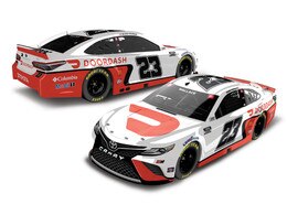 BUBBA WALLACE 2021 DOORDASH WHITE 1:24 COLOR CHROME ARC DIECAST