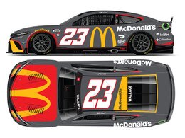 BUBBA WALLACE 2023 MCDONALDS 1:24 COLOR CHROME ARC DIECAST