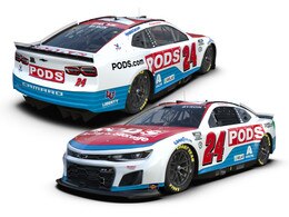 WILLIAM BYRON 2023 PODS 1:24 COLOR CHROME ELITE DIECAST