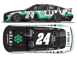 WILLIAM BYRON 2025 RELAY PAYMENTS 1:24 COLOR CHROME ELITE DIECAST