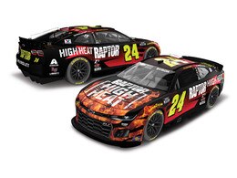 WILLIAM BYRON 2025 RAPTOR HIGH HEAT 1:24 LIQUID COLOR ELITE DIECAST