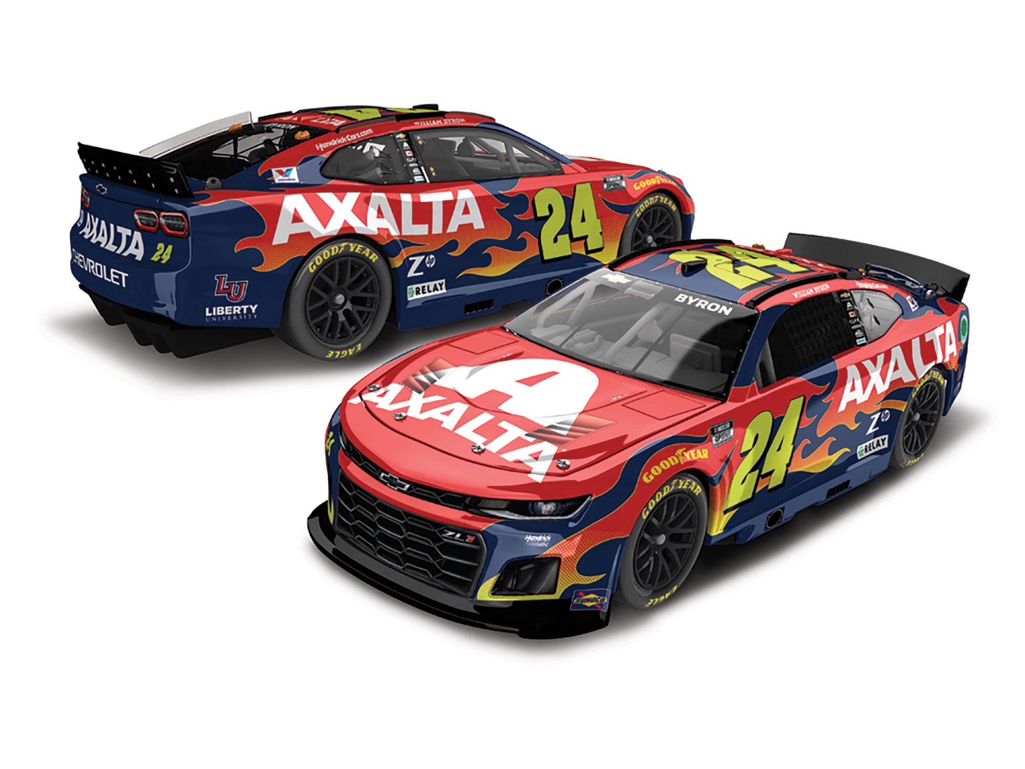 WILLIAM BYRON 2025 AXALTA 1:24 ELITE PREMIER DIECAST
