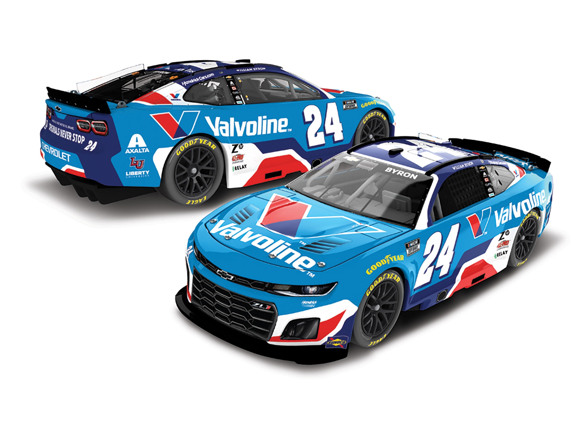 WILLIAM BYRON 2025 VALVOLINE 1:64 ARC DIECAST