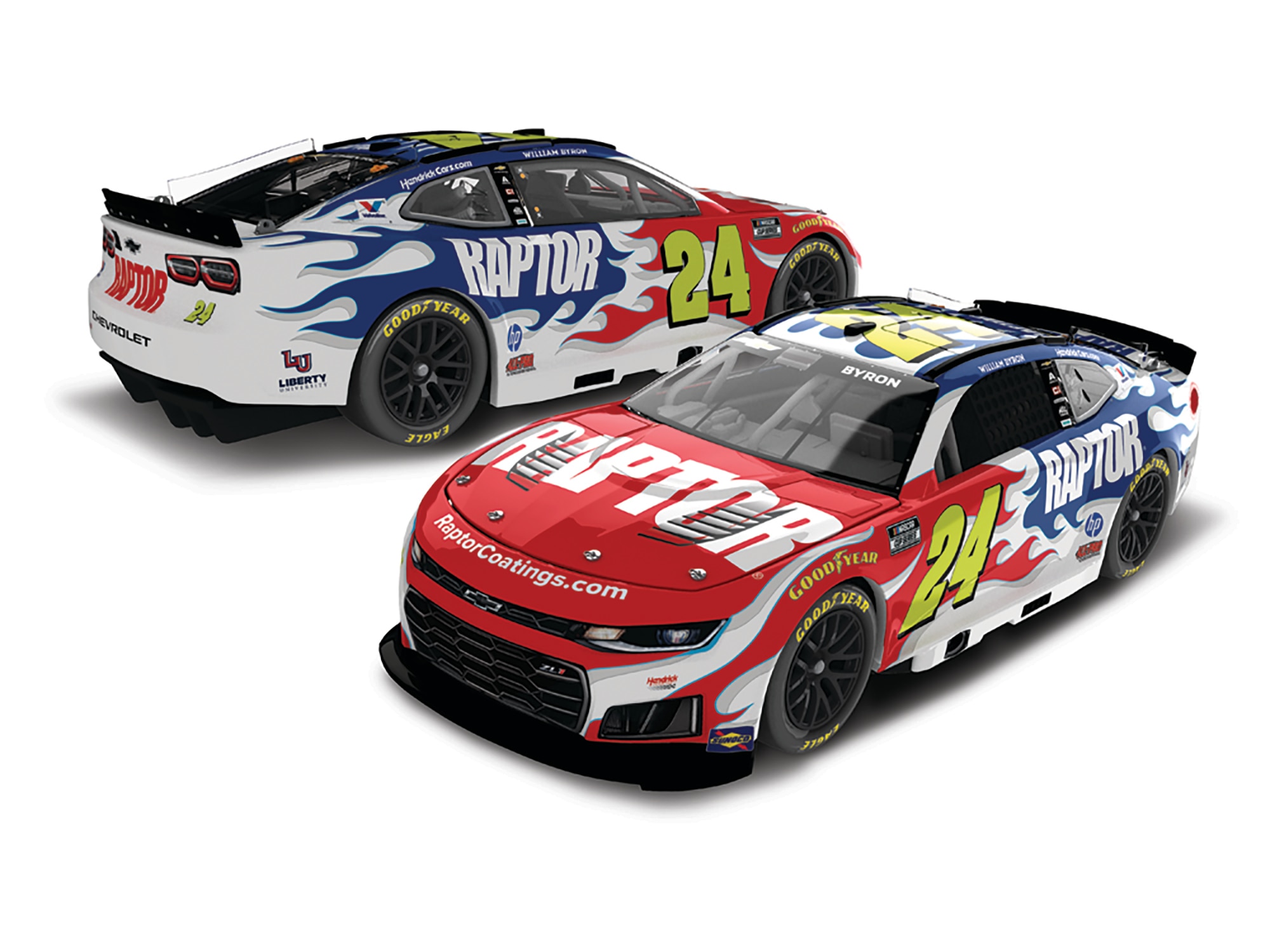 WILLIAM BYRON 2026 RAPTOR 1 24 LIQUID COLOR ELITE DIECAST 01 