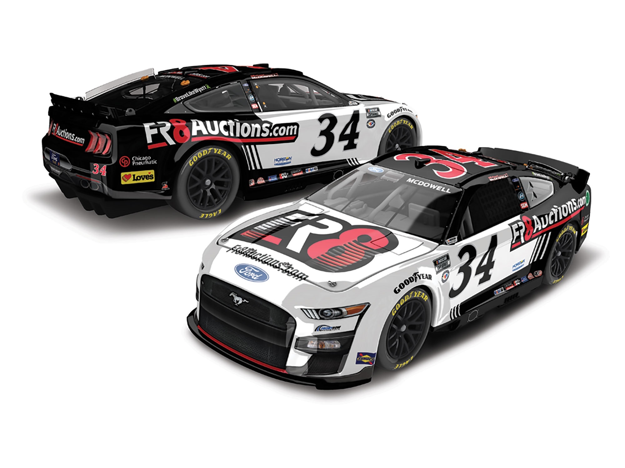 MICHAEL MCDOWELL 2023 FR8AUCTIONS.COM 1:64 ARC DIECAST