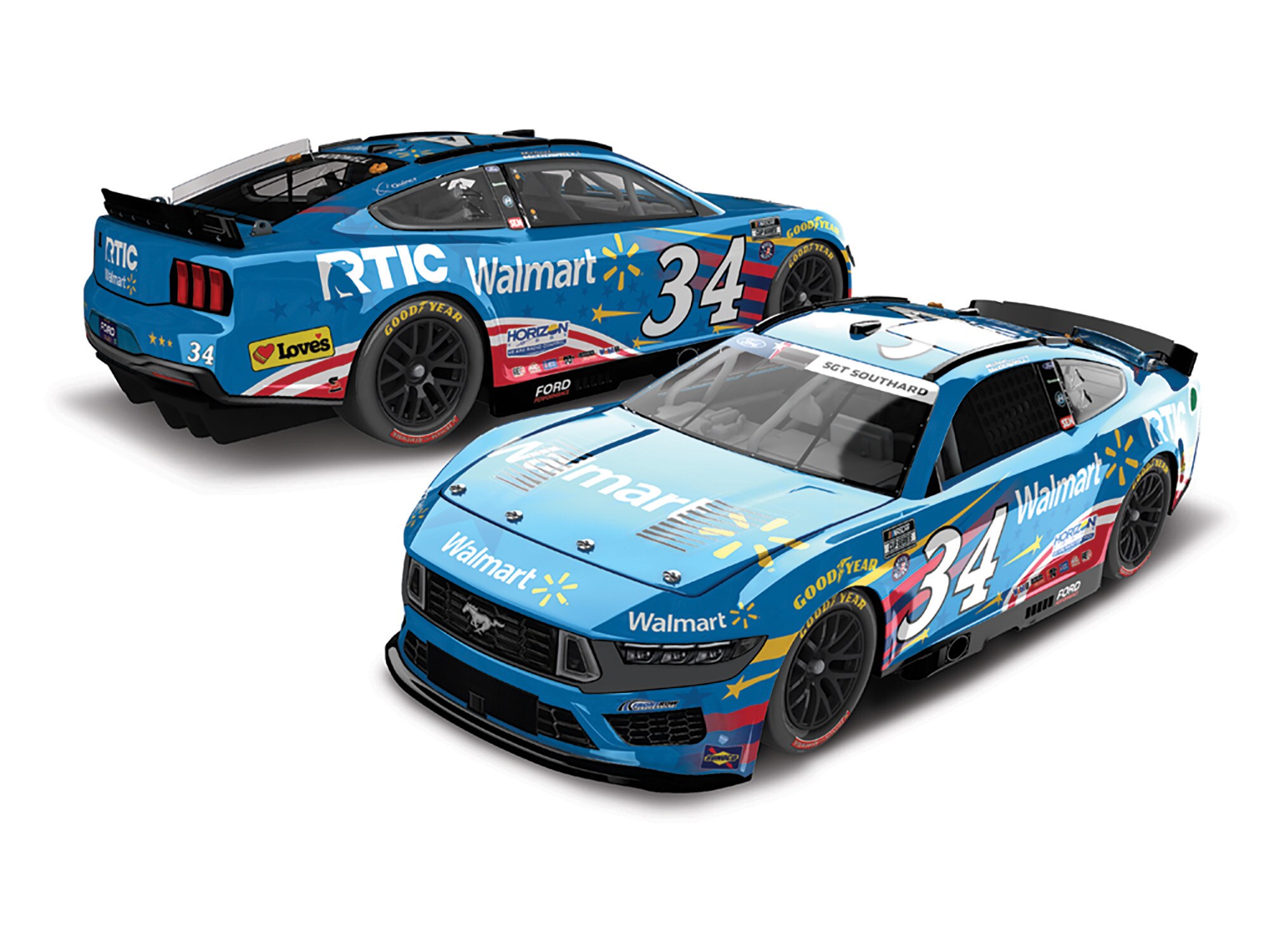 MICHAEL MCDOWELL 2024 RTIC COOLERS SALUTES 1:24 ARC DIECAST