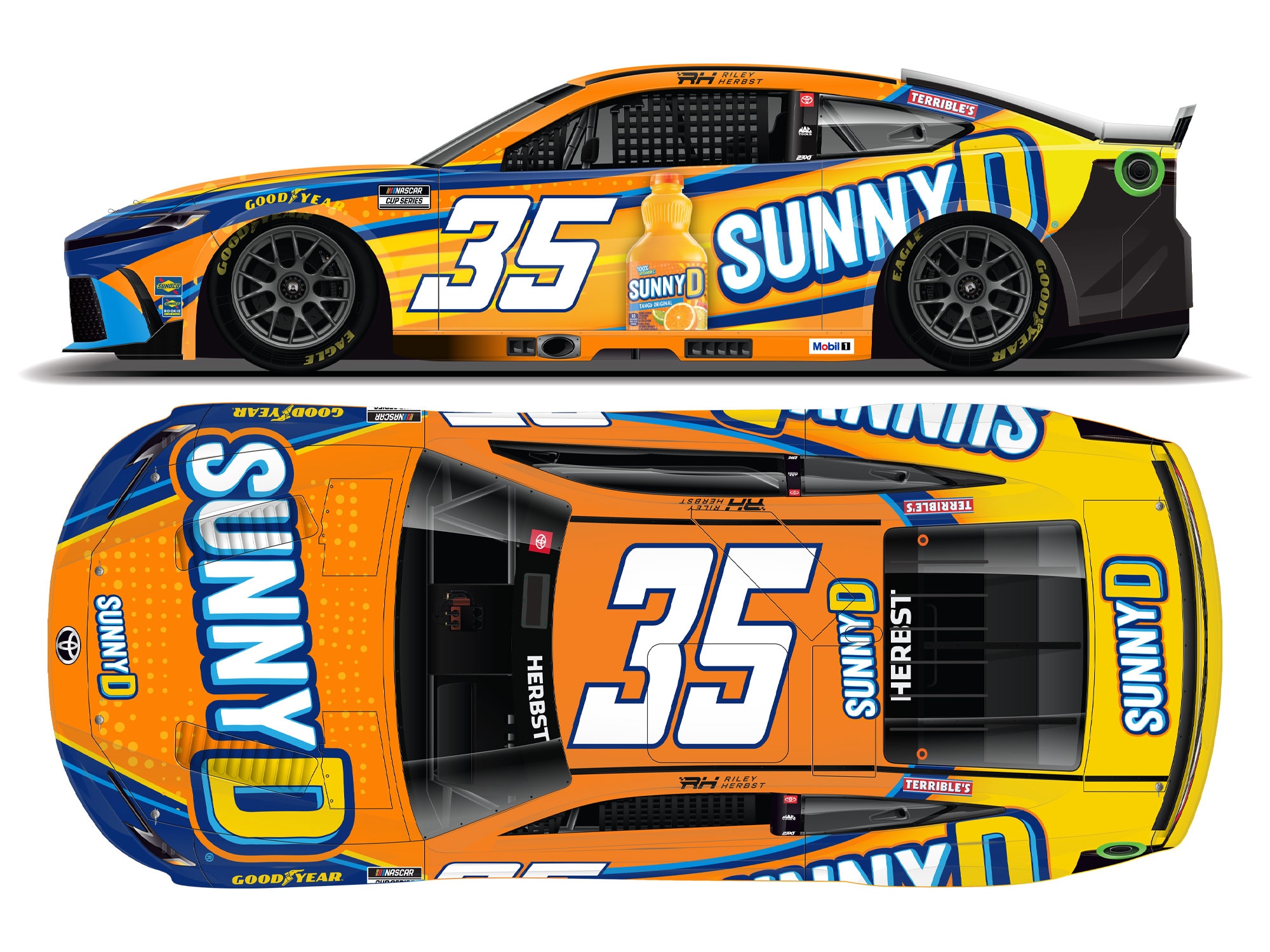RILEY HERBST 2025 SUNNYD 1:24 ARC DIECAST