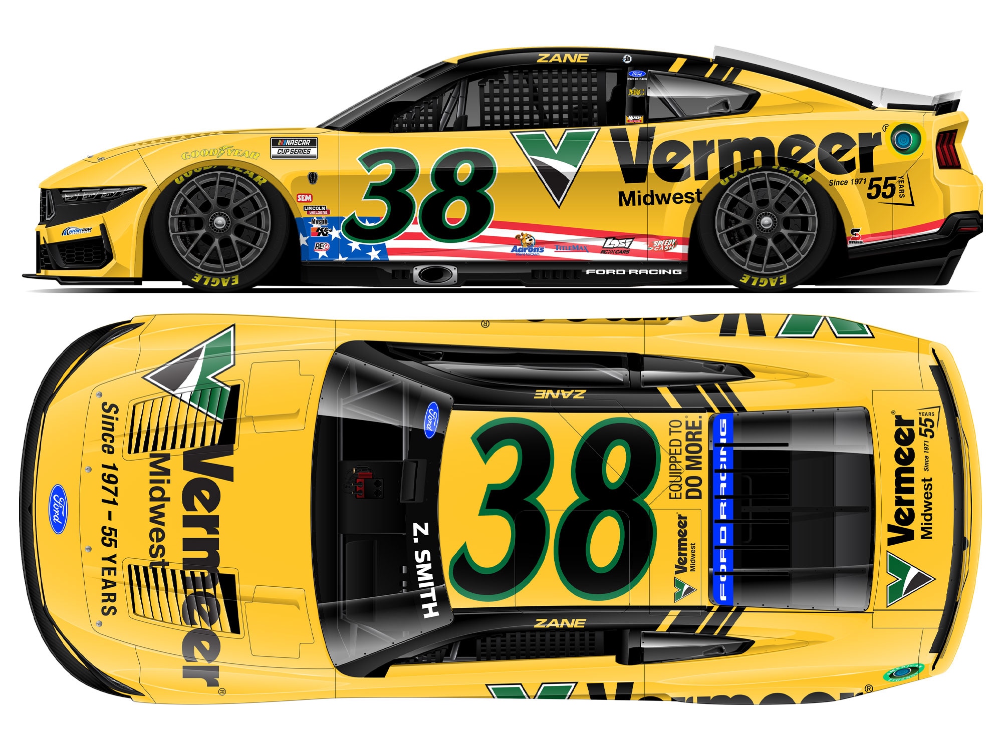 ZANE SMITH 2026 VERMEER MIDWEST 1:64 ARC DIECAST