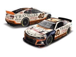 JUSTIN ALLGAIER 2025 TRAVELLER WHISKEY RACED VERSION 1:24 DUAL AUTOGRAPHED ELITE DIECAST
