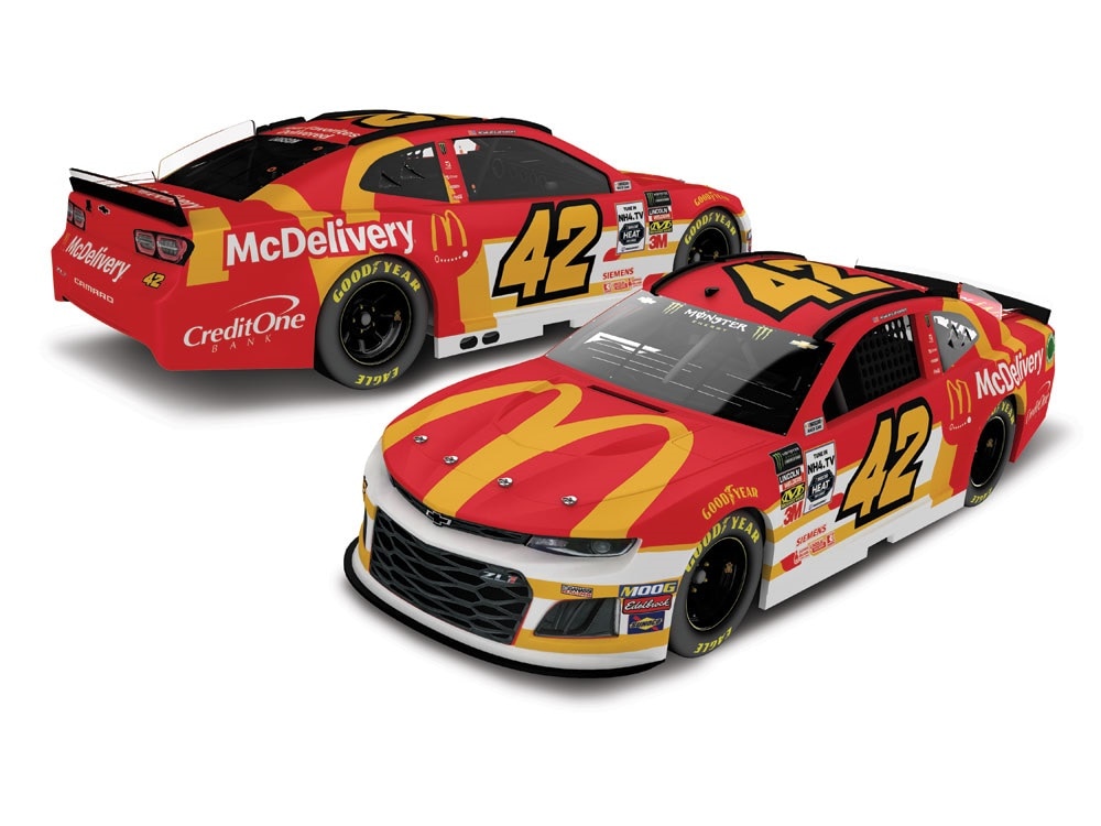 kyle larson autographed diecast