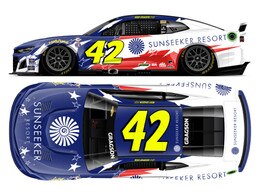 NOAH GRAGSON 2023 SUNSEEKER THROWBACK 1:24 COLOR CHROME ELITE DIECAST