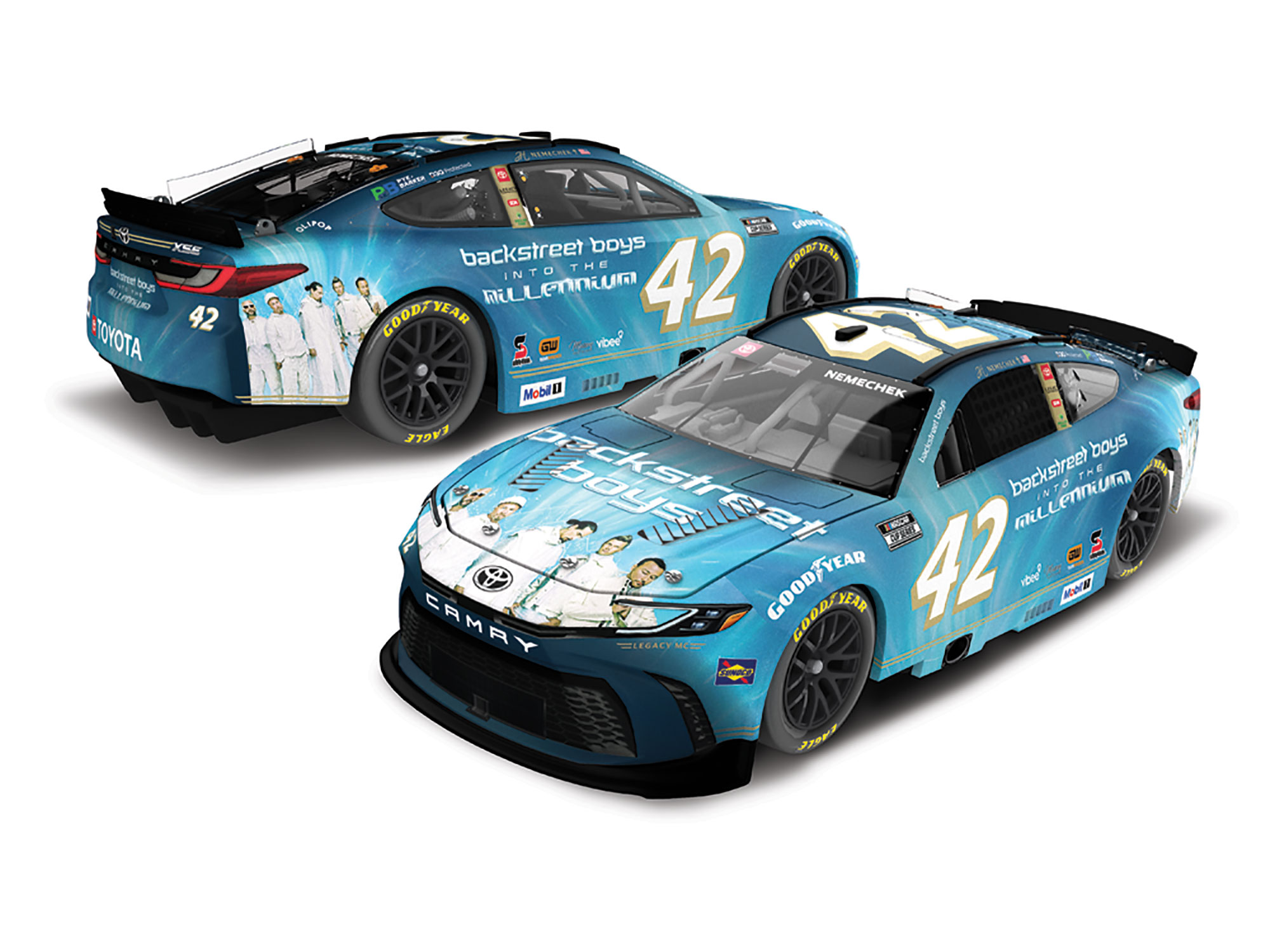 JOHN HUNTER NEMECHEK 2025 BACKSTREET BOYS 1:64 ARC DIECAST