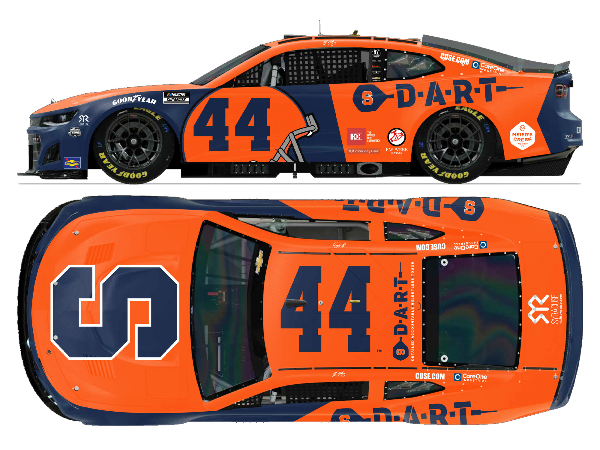 JJ YELEY 2025 SYRACUSE UNIVERSITY 1:64 ARC DIECAST