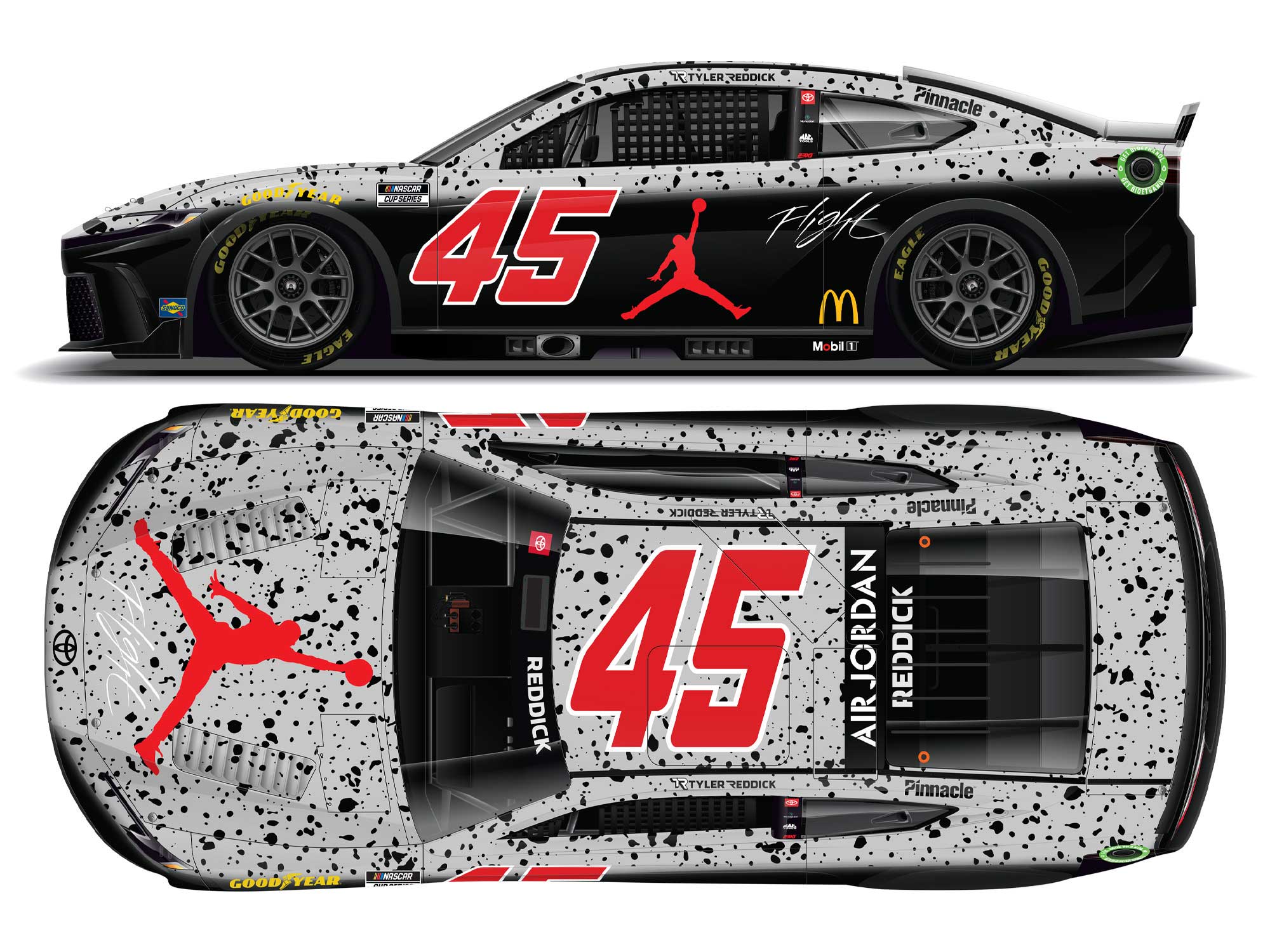 TYLER REDDICK 2024 JORDAN BRAND "FLIGHT" 1:24 ELITE DIECAST